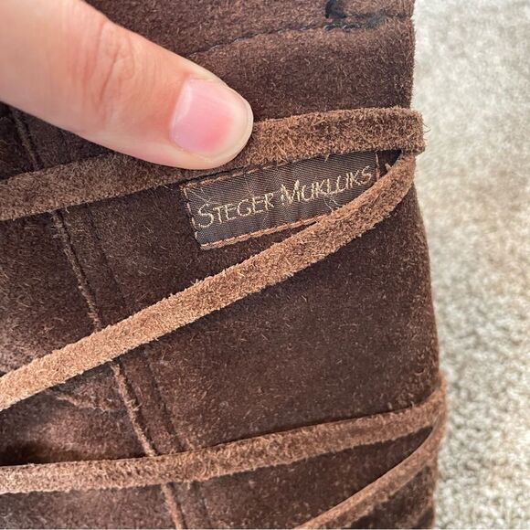 Steger Mukluks moosehide winter boots ladies Size 7 - Picture 5 of 9